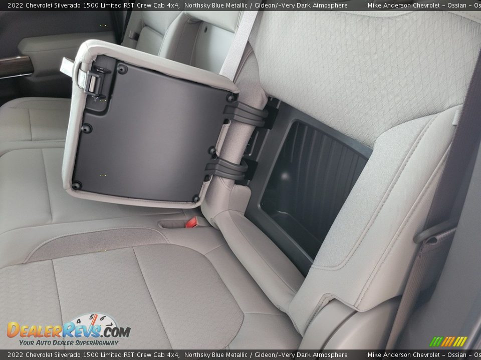 Rear Seat of 2022 Chevrolet Silverado 1500 Limited RST Crew Cab 4x4 Photo #20
