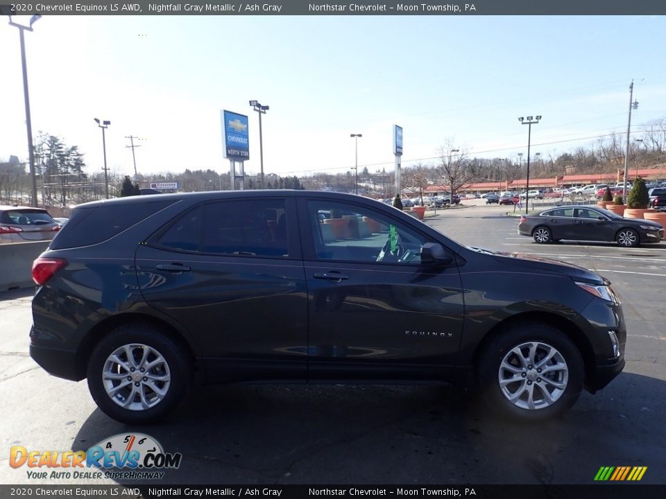 2020 Chevrolet Equinox LS AWD Nightfall Gray Metallic / Ash Gray Photo #10