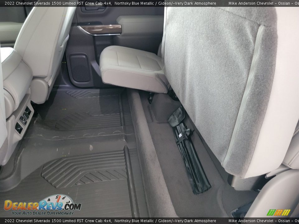 Rear Seat of 2022 Chevrolet Silverado 1500 Limited RST Crew Cab 4x4 Photo #21