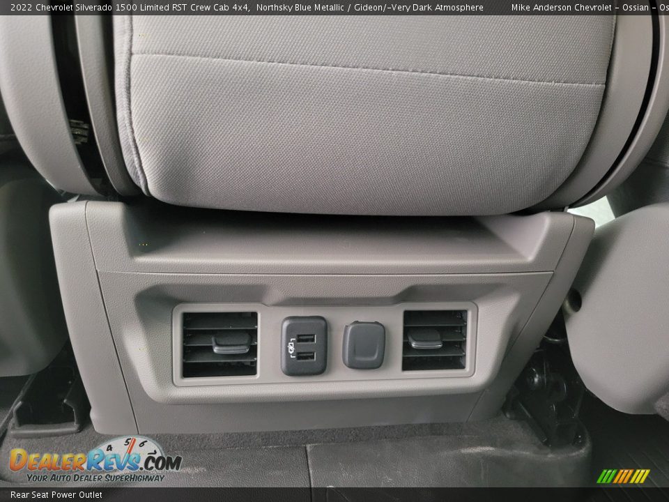 Rear Seat Power Outlet - 2022 Chevrolet Silverado 1500 Limited