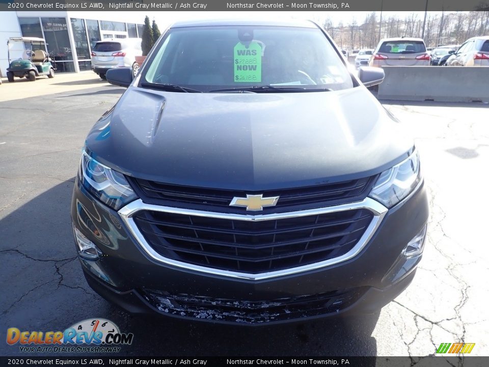 2020 Chevrolet Equinox LS AWD Nightfall Gray Metallic / Ash Gray Photo #13