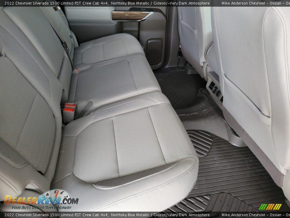 2022 Chevrolet Silverado 1500 Limited RST Crew Cab 4x4 Northsky Blue Metallic / Gideon/­Very Dark Atmosphere Photo #25