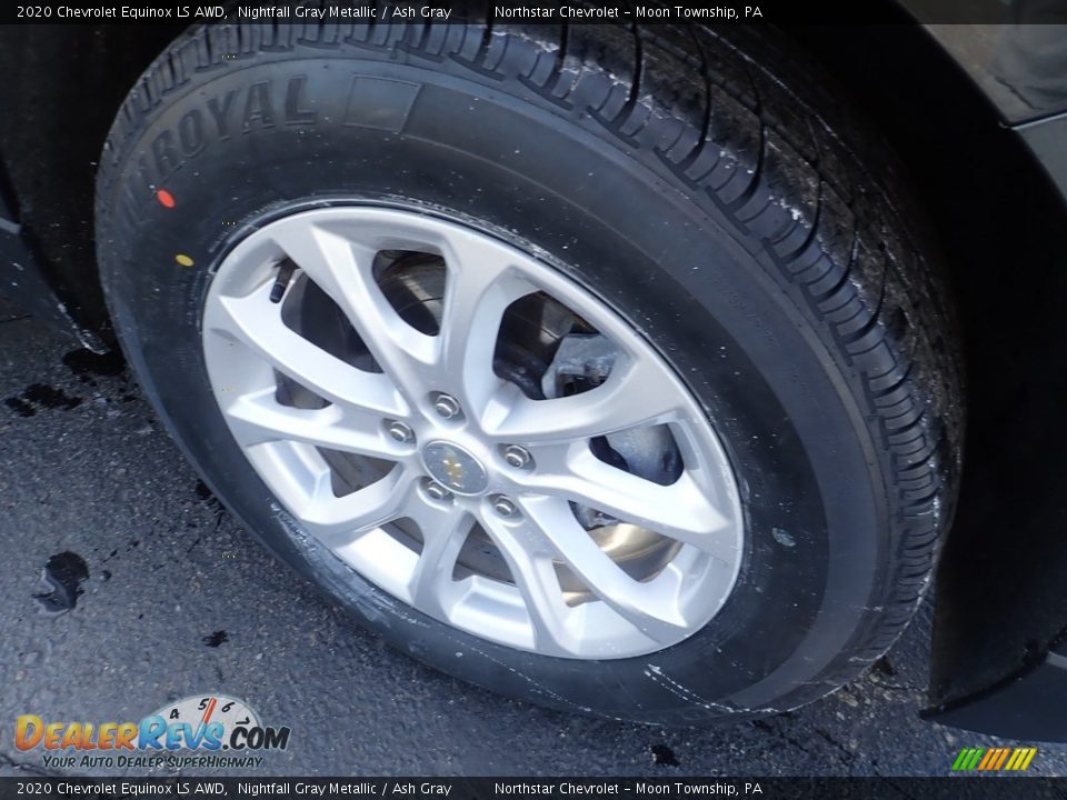 2020 Chevrolet Equinox LS AWD Nightfall Gray Metallic / Ash Gray Photo #14