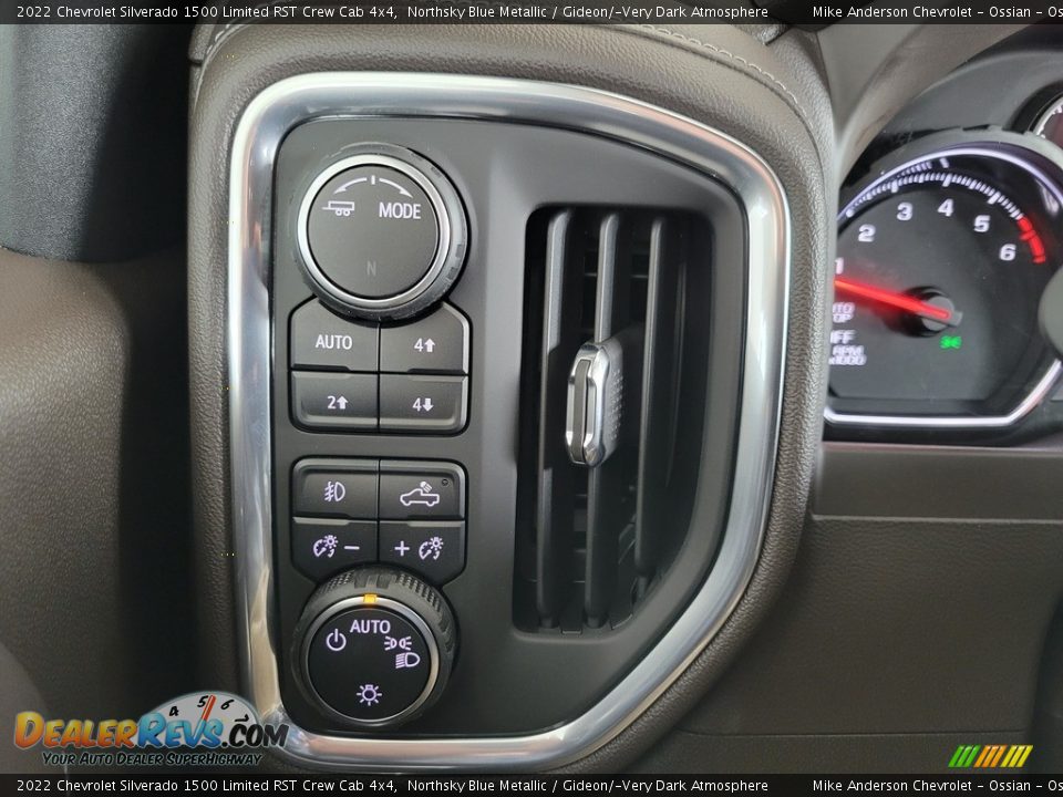 2022 Chevrolet Silverado 1500 Limited RST Crew Cab 4x4 Northsky Blue Metallic / Gideon/­Very Dark Atmosphere Photo #27