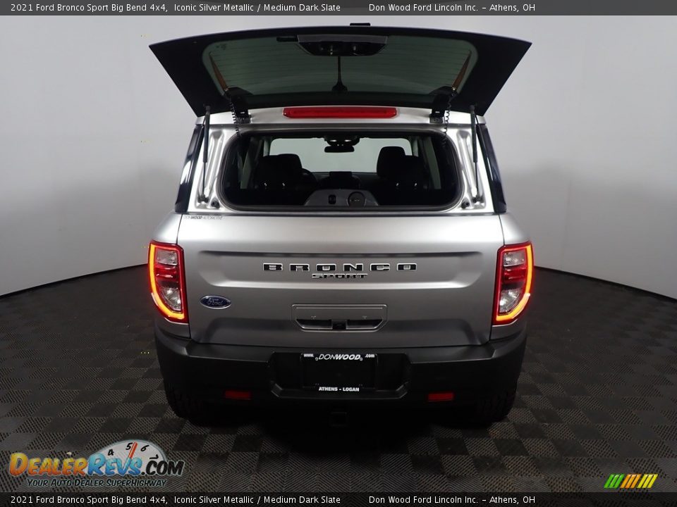 2021 Ford Bronco Sport Big Bend 4x4 Iconic Silver Metallic / Medium Dark Slate Photo #15