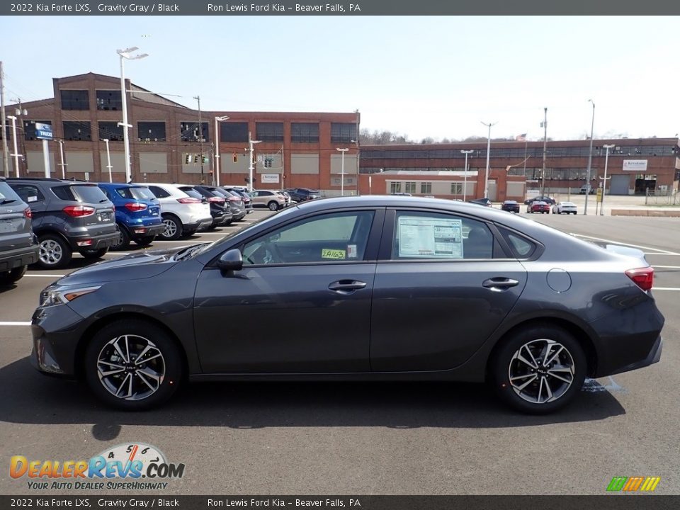 Gravity Gray 2022 Kia Forte LXS Photo #5