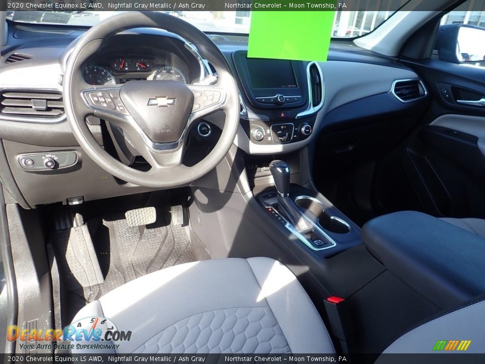 2020 Chevrolet Equinox LS AWD Nightfall Gray Metallic / Ash Gray Photo #22