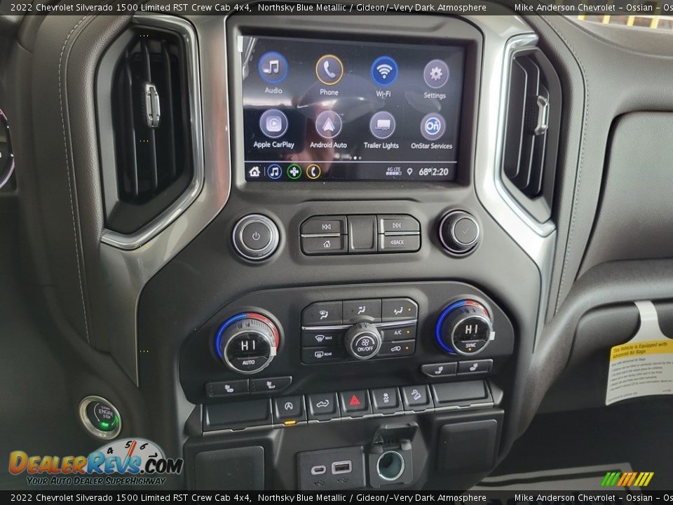 2022 Chevrolet Silverado 1500 Limited RST Crew Cab 4x4 Northsky Blue Metallic / Gideon/­Very Dark Atmosphere Photo #32