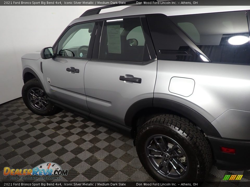 2021 Ford Bronco Sport Big Bend 4x4 Iconic Silver Metallic / Medium Dark Slate Photo #20