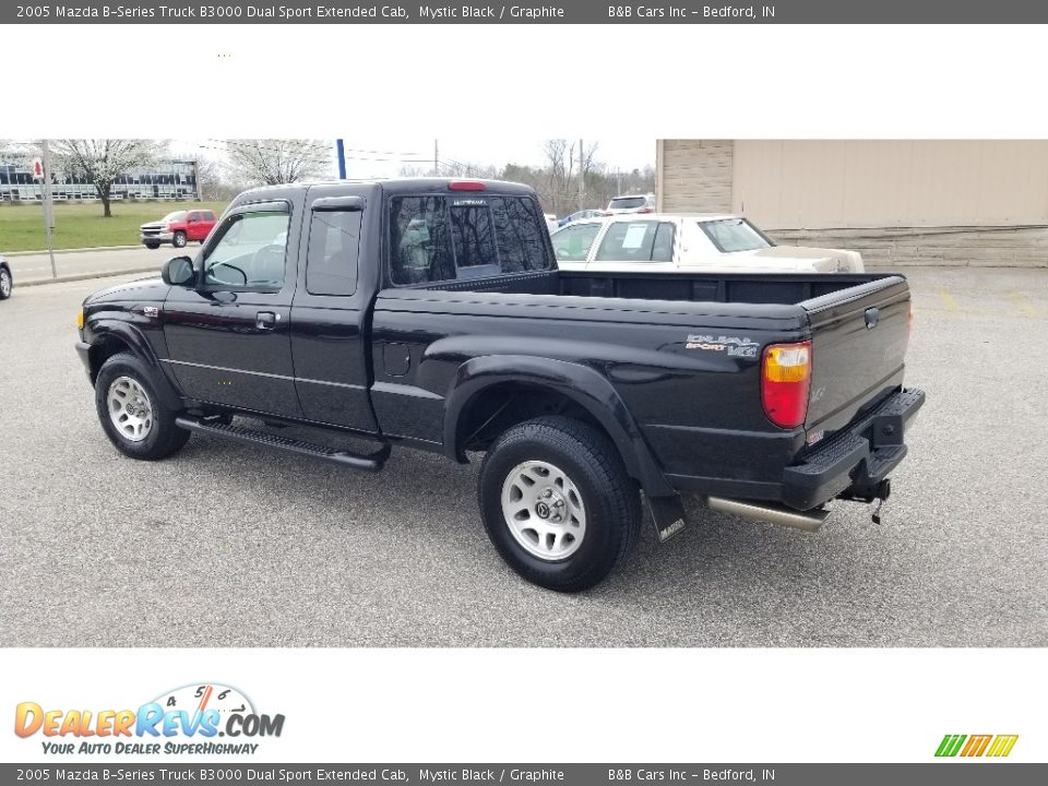 2005 Mazda B-Series Truck B3000 Dual Sport Extended Cab Mystic Black / Graphite Photo #3