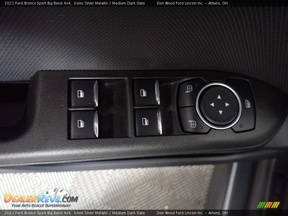 2021 Ford Bronco Sport Big Bend 4x4 Iconic Silver Metallic / Medium Dark Slate Photo #24