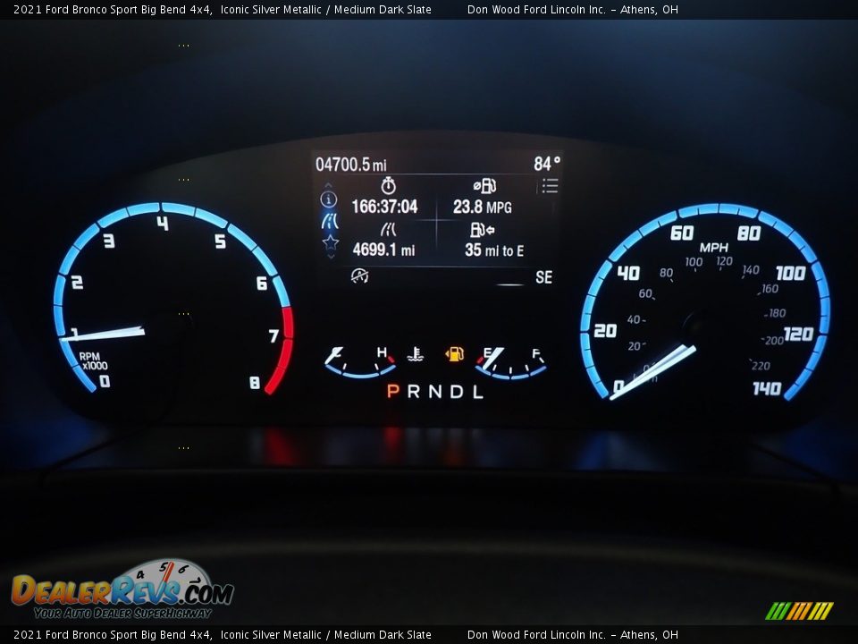 2021 Ford Bronco Sport Big Bend 4x4 Gauges Photo #31