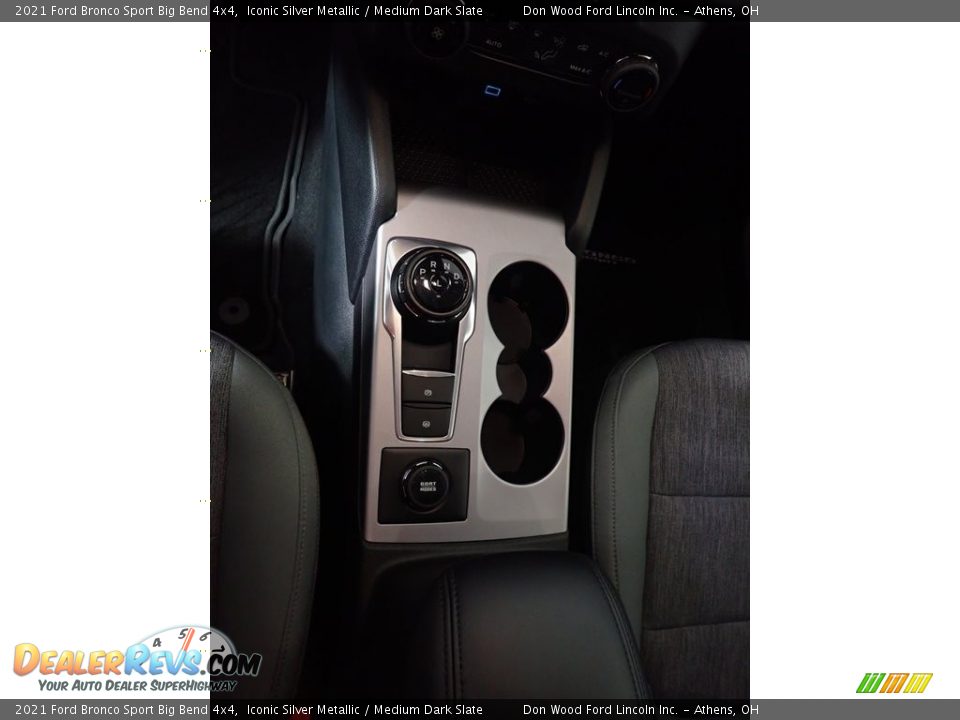 2021 Ford Bronco Sport Big Bend 4x4 Iconic Silver Metallic / Medium Dark Slate Photo #35