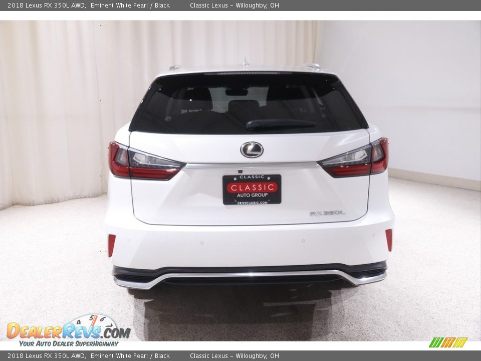 2018 Lexus RX 350L AWD Eminent White Pearl / Black Photo #22