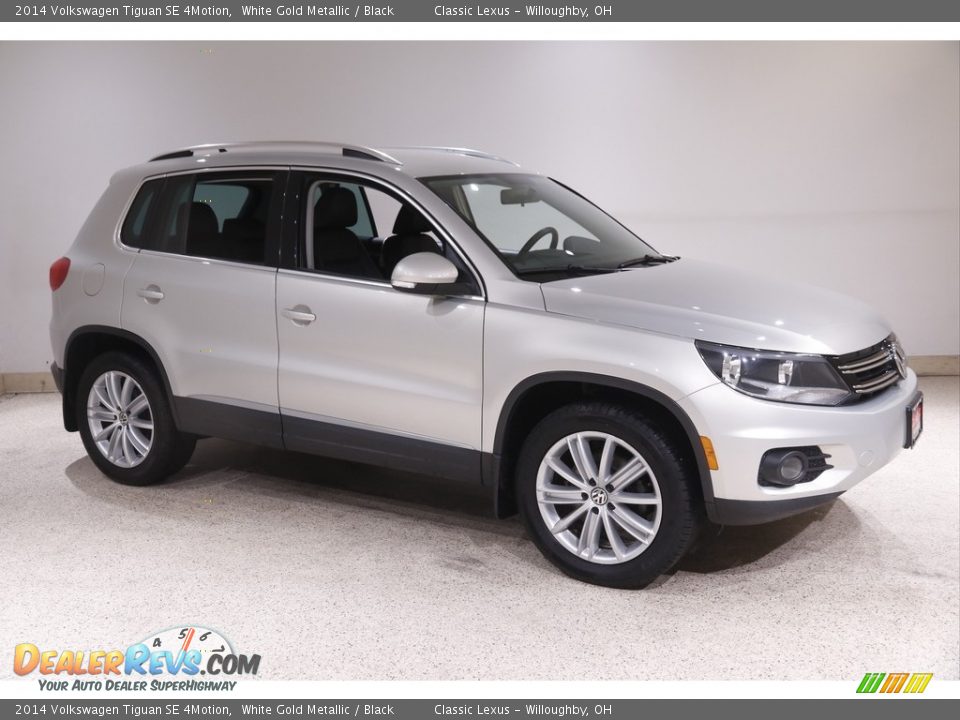Front 3/4 View of 2014 Volkswagen Tiguan SE 4Motion Photo #1