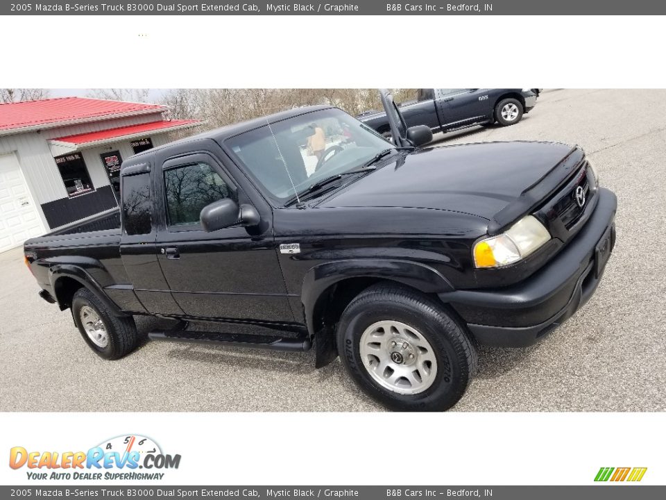 Mystic Black 2005 Mazda B-Series Truck B3000 Dual Sport Extended Cab Photo #18