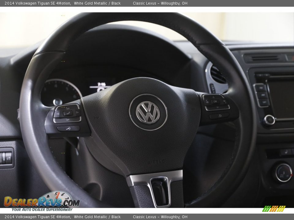 2014 Volkswagen Tiguan SE 4Motion Steering Wheel Photo #7