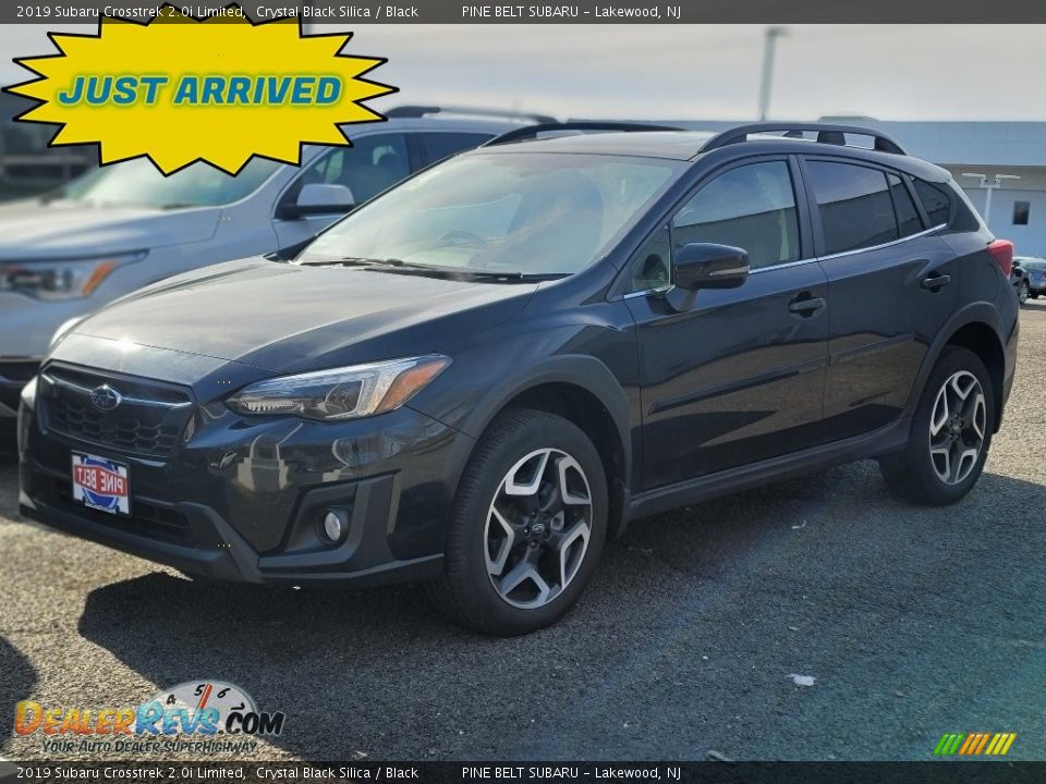 2019 Subaru Crosstrek 2.0i Limited Crystal Black Silica / Black Photo #1