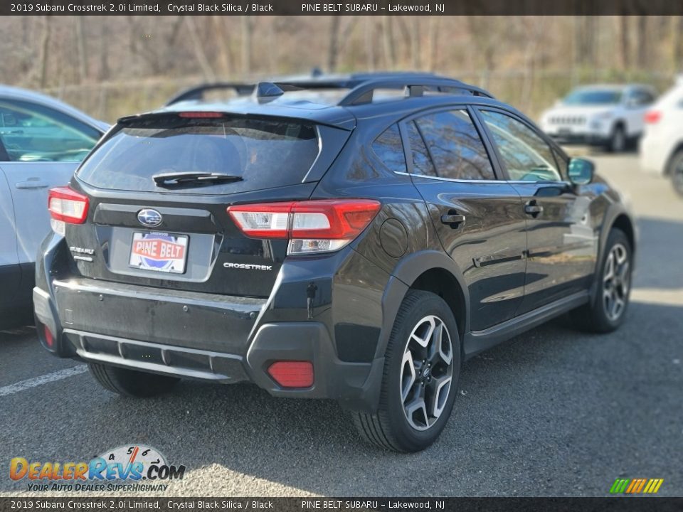 2019 Subaru Crosstrek 2.0i Limited Crystal Black Silica / Black Photo #4