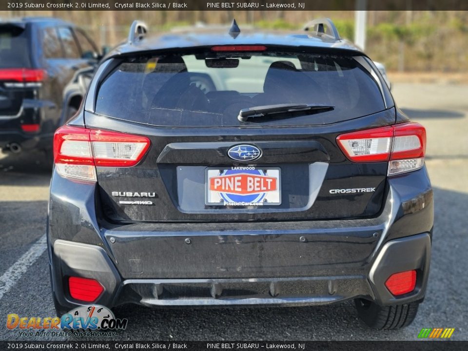 2019 Subaru Crosstrek 2.0i Limited Crystal Black Silica / Black Photo #5