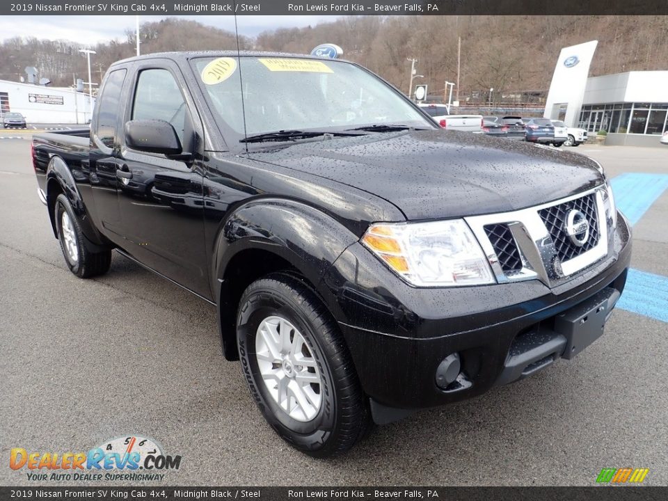 Midnight Black 2019 Nissan Frontier SV King Cab 4x4 Photo #8