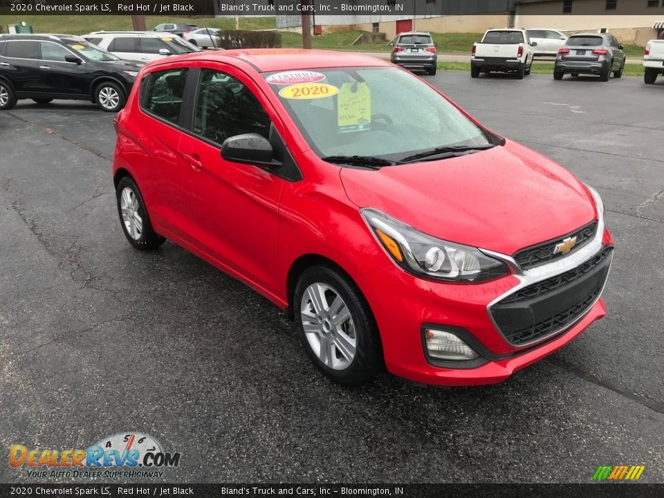 2020 Chevrolet Spark LS Red Hot / Jet Black Photo #4