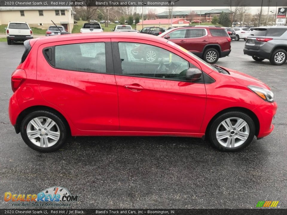 2020 Chevrolet Spark LS Red Hot / Jet Black Photo #5