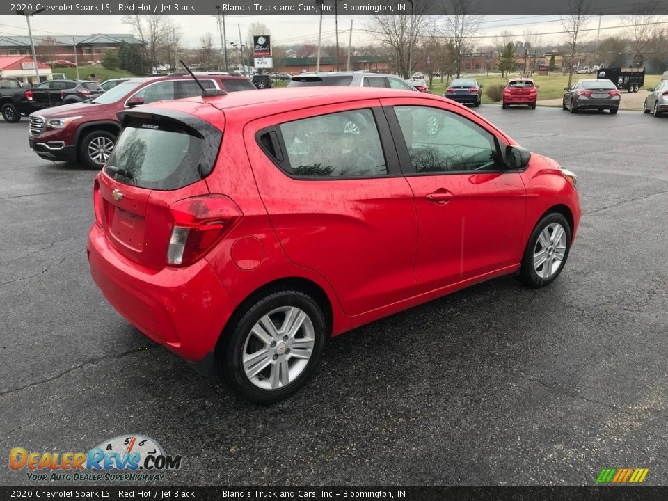 2020 Chevrolet Spark LS Red Hot / Jet Black Photo #6