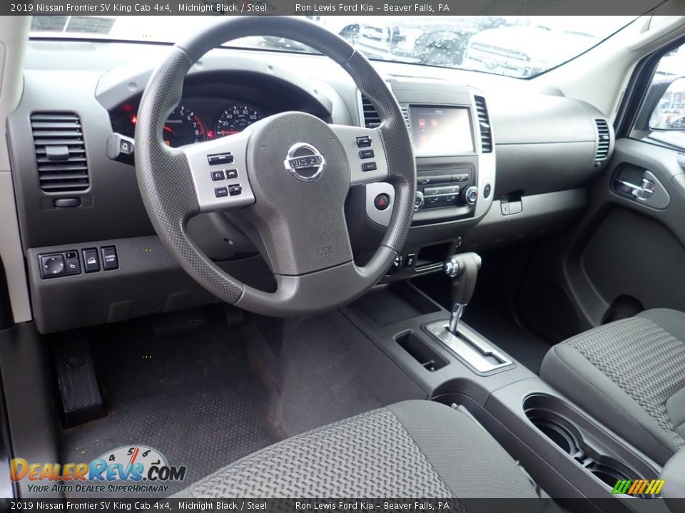 Steel Interior - 2019 Nissan Frontier SV King Cab 4x4 Photo #15
