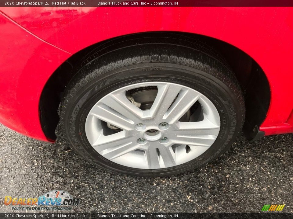 2020 Chevrolet Spark LS Red Hot / Jet Black Photo #10