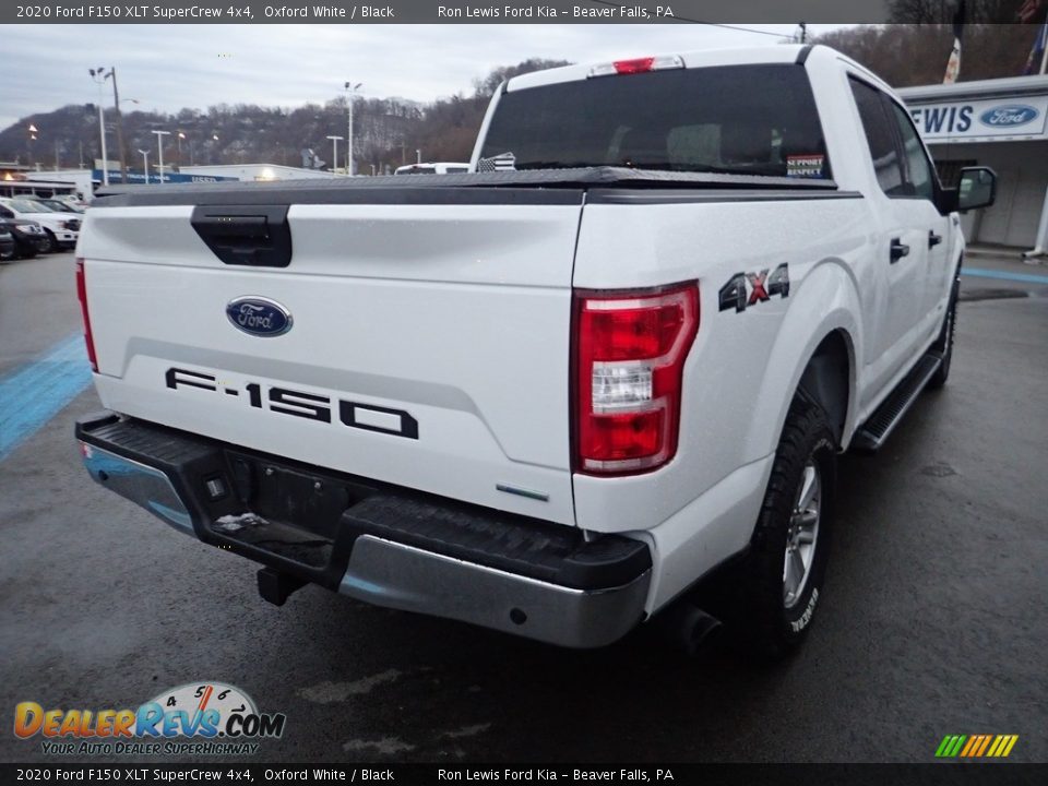 2020 Ford F150 XLT SuperCrew 4x4 Oxford White / Black Photo #2