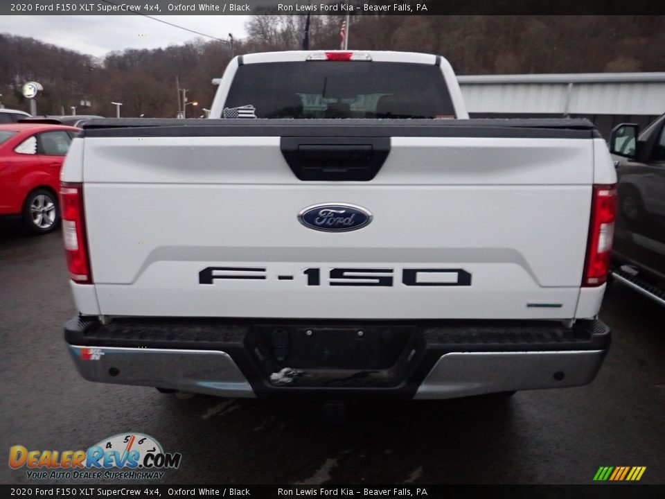 2020 Ford F150 XLT SuperCrew 4x4 Oxford White / Black Photo #3