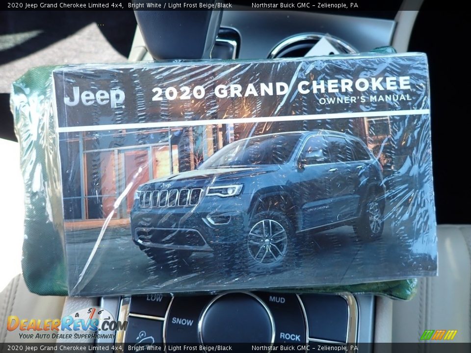 2020 Jeep Grand Cherokee Limited 4x4 Bright White / Light Frost Beige/Black Photo #29