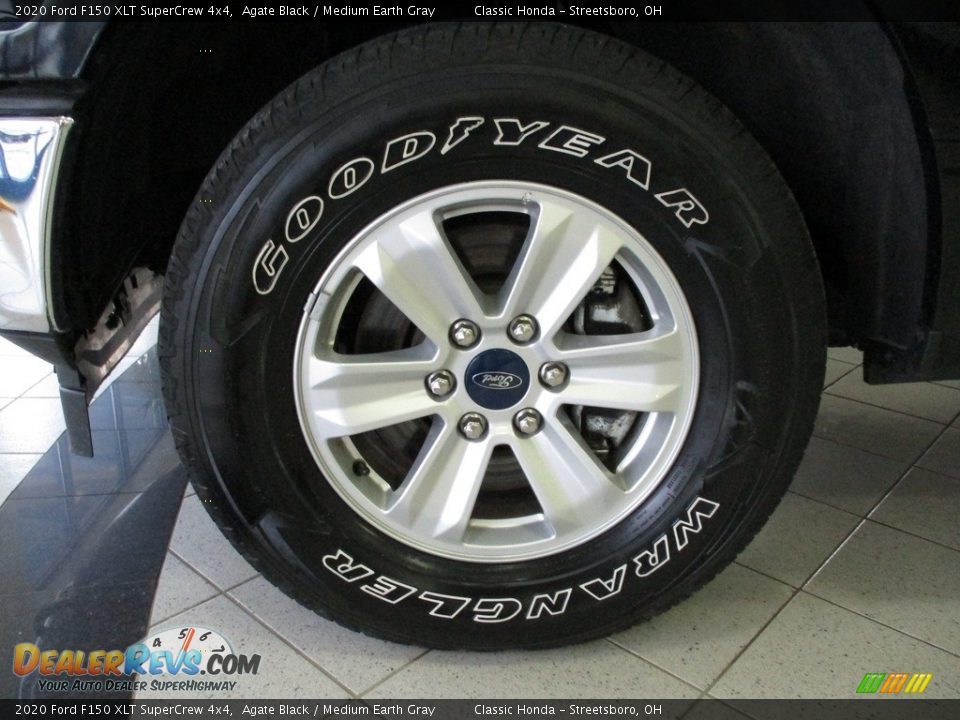 2020 Ford F150 XLT SuperCrew 4x4 Agate Black / Medium Earth Gray Photo #12