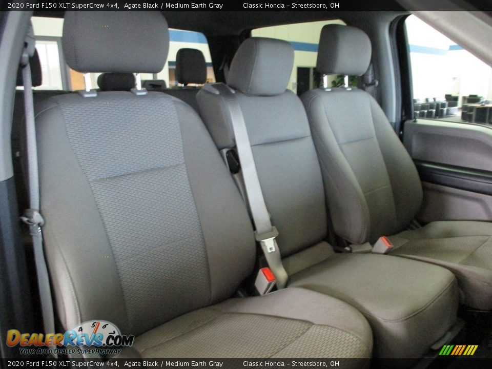 2020 Ford F150 XLT SuperCrew 4x4 Agate Black / Medium Earth Gray Photo #18