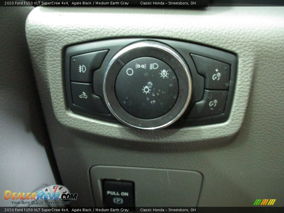 2020 Ford F150 XLT SuperCrew 4x4 Agate Black / Medium Earth Gray Photo #35