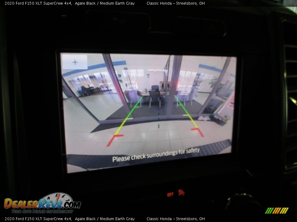 2020 Ford F150 XLT SuperCrew 4x4 Agate Black / Medium Earth Gray Photo #36