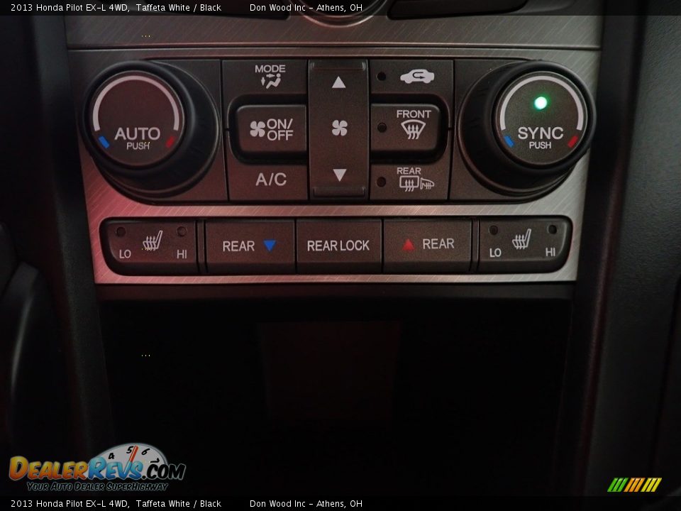 2013 Honda Pilot EX-L 4WD Taffeta White / Black Photo #2