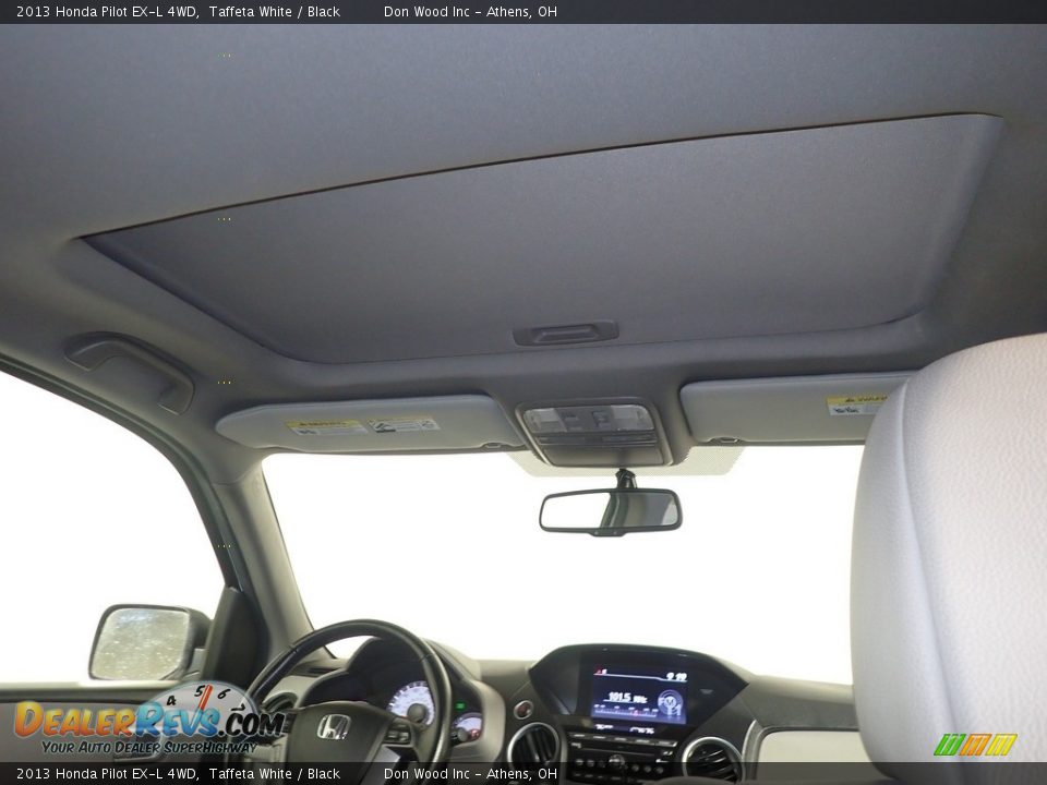 2013 Honda Pilot EX-L 4WD Taffeta White / Black Photo #3
