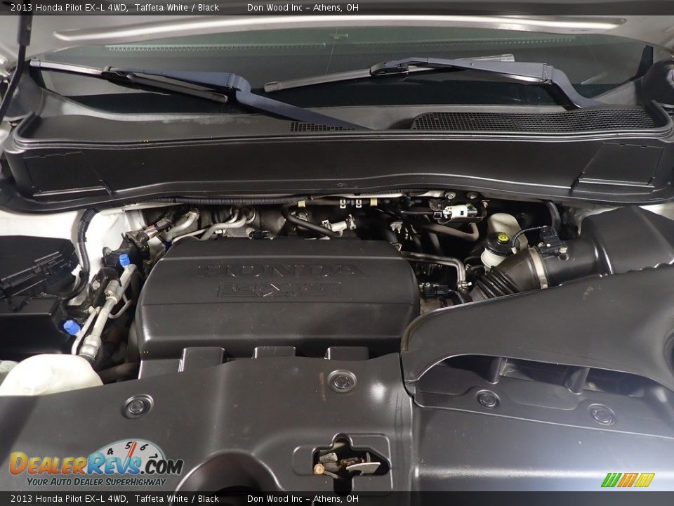 2013 Honda Pilot EX-L 4WD Taffeta White / Black Photo #8