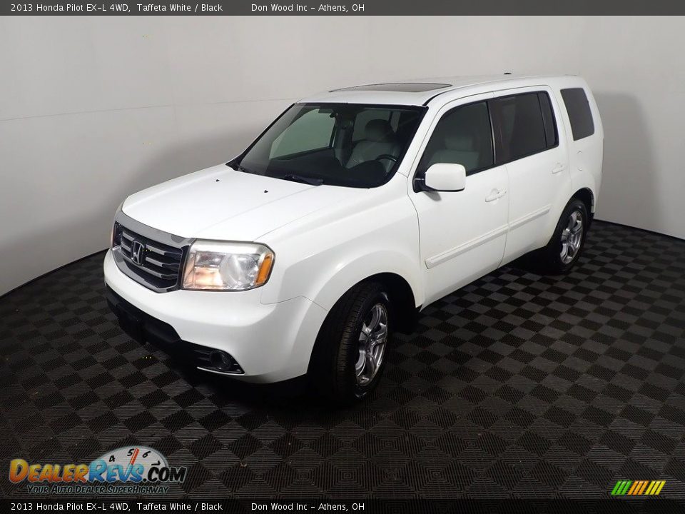 2013 Honda Pilot EX-L 4WD Taffeta White / Black Photo #10