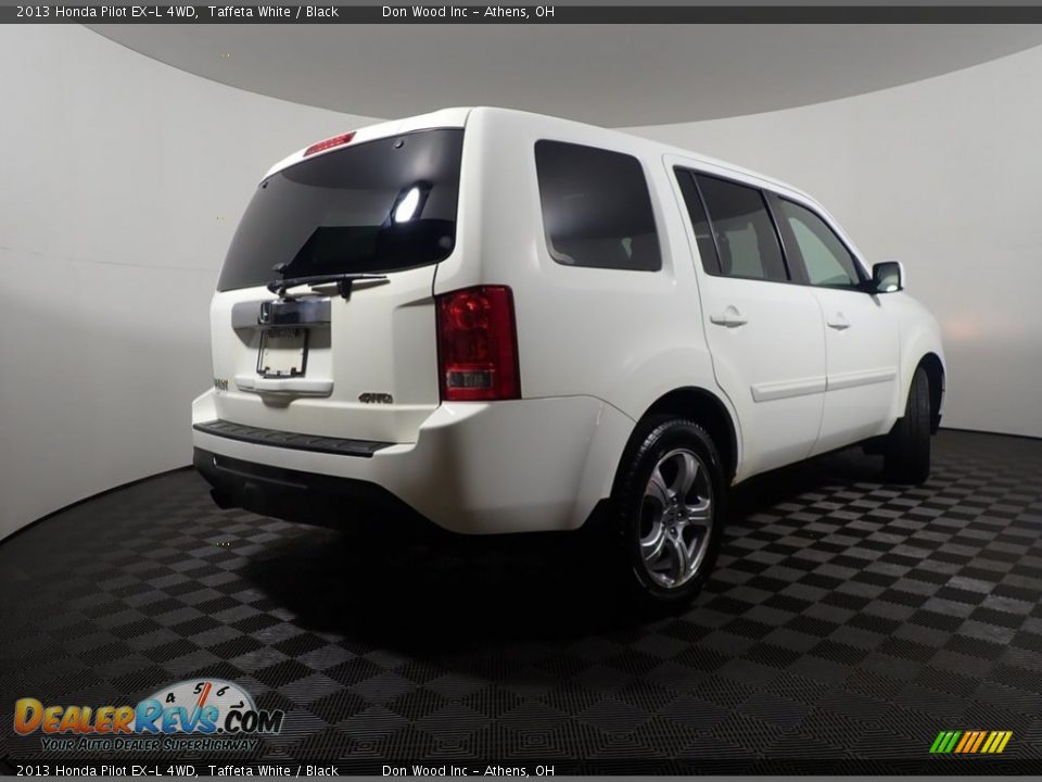 2013 Honda Pilot EX-L 4WD Taffeta White / Black Photo #18