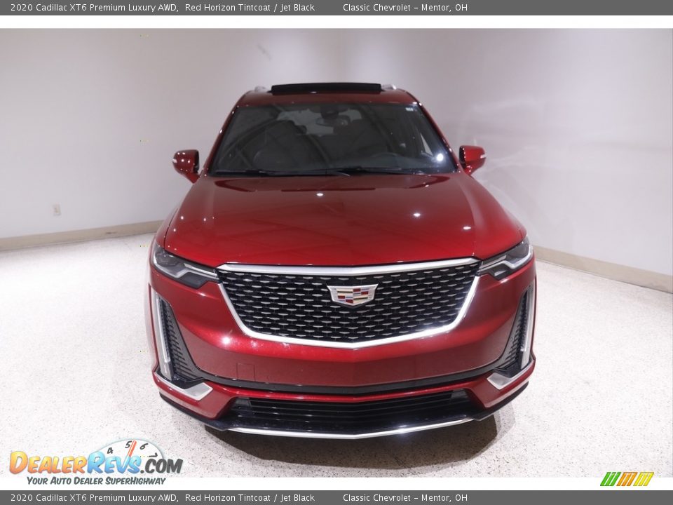 2020 Cadillac XT6 Premium Luxury AWD Red Horizon Tintcoat / Jet Black Photo #2