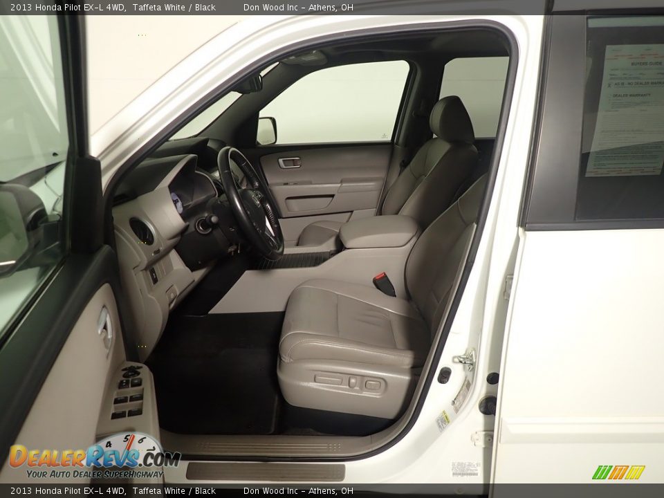 2013 Honda Pilot EX-L 4WD Taffeta White / Black Photo #24