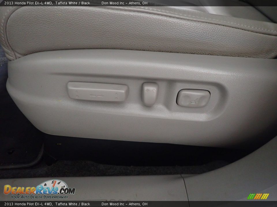 2013 Honda Pilot EX-L 4WD Taffeta White / Black Photo #25