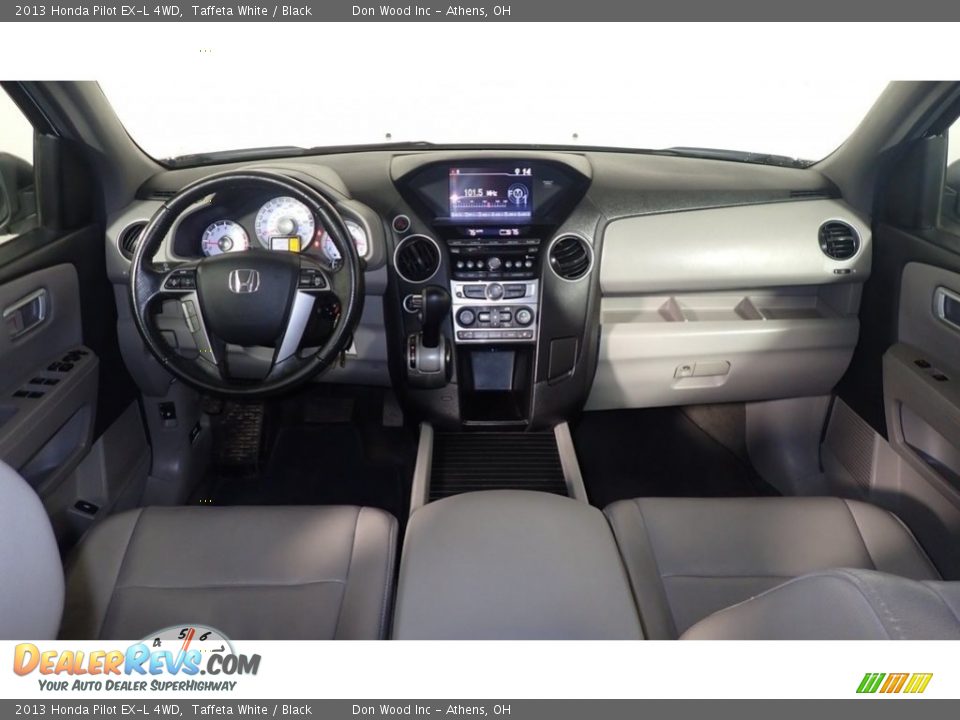 2013 Honda Pilot EX-L 4WD Taffeta White / Black Photo #26