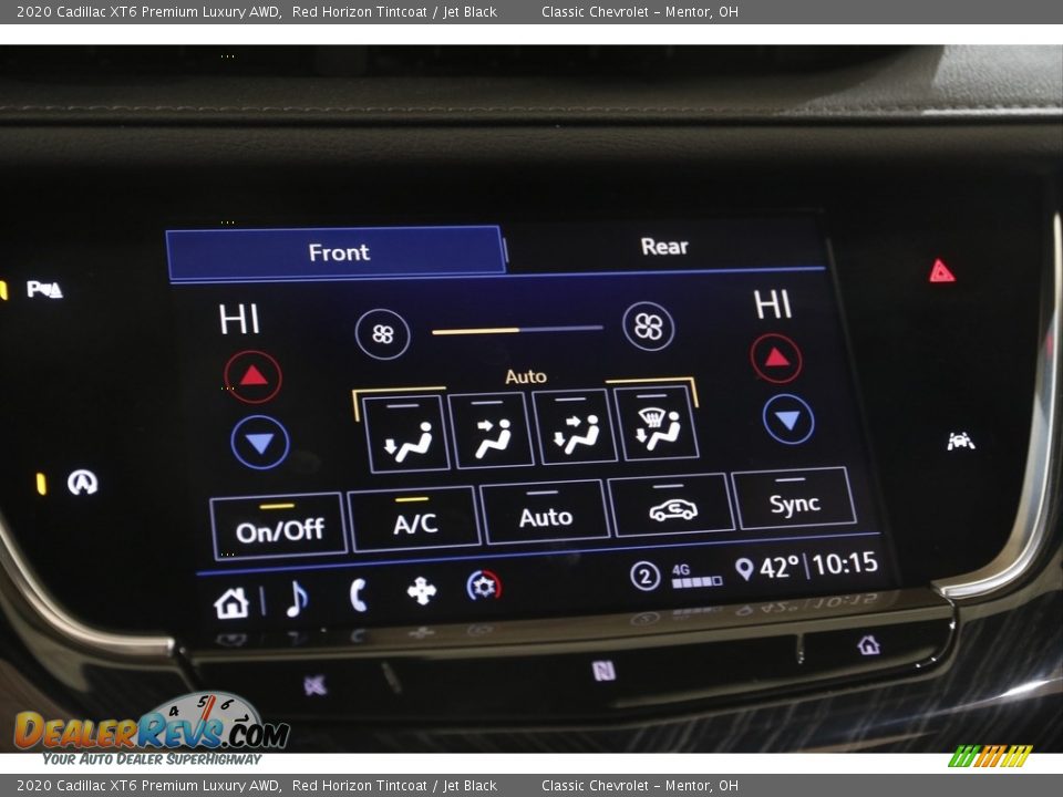 Controls of 2020 Cadillac XT6 Premium Luxury AWD Photo #12