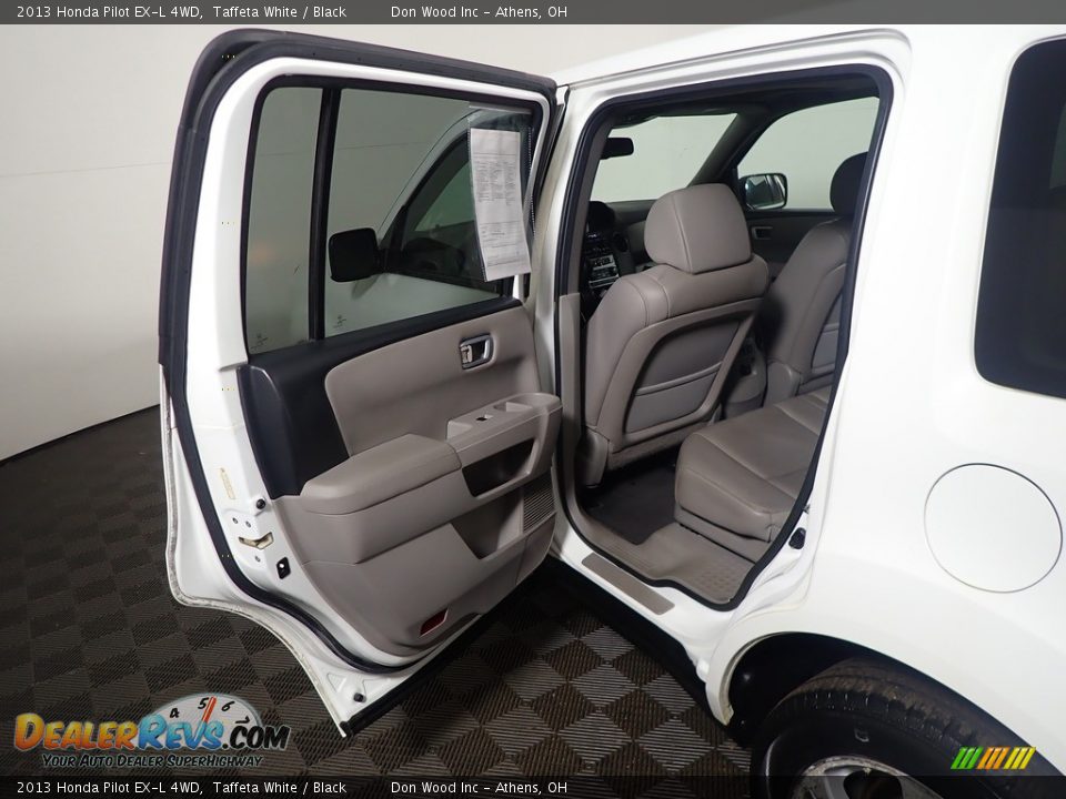 2013 Honda Pilot EX-L 4WD Taffeta White / Black Photo #36