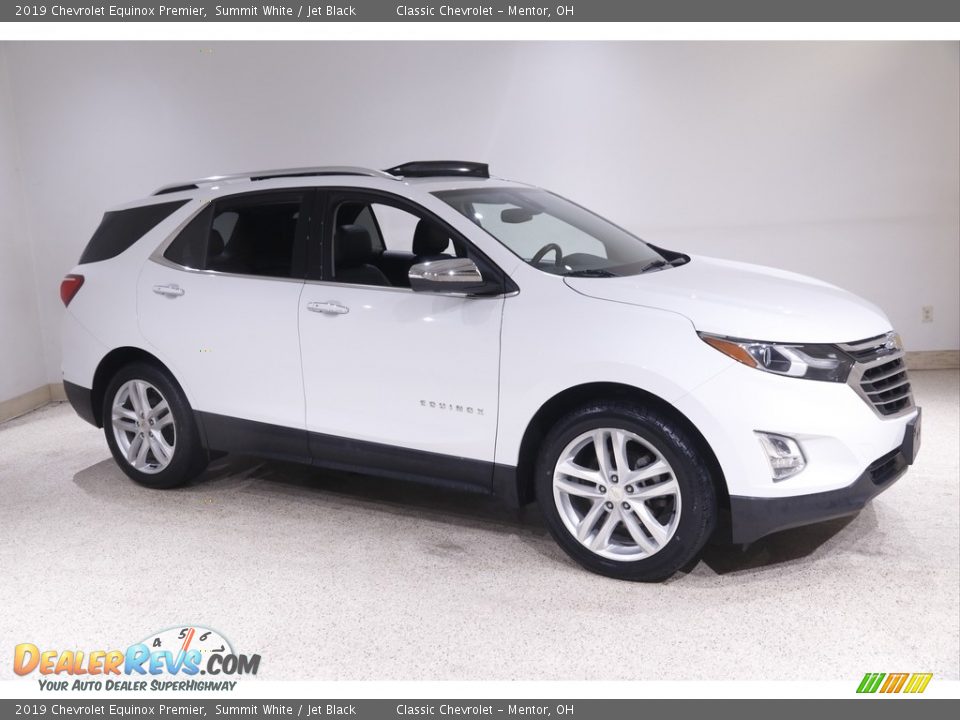 2019 Chevrolet Equinox Premier Summit White / Jet Black Photo #1