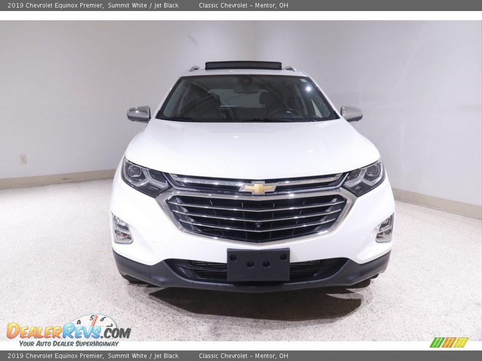 2019 Chevrolet Equinox Premier Summit White / Jet Black Photo #2